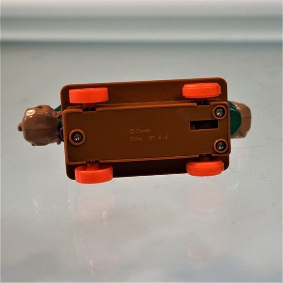 1992 McDonald's Disney Snow White & The Seven Dwarfs Grumpy & Happy Vintage Toy - Picture 4 of 5